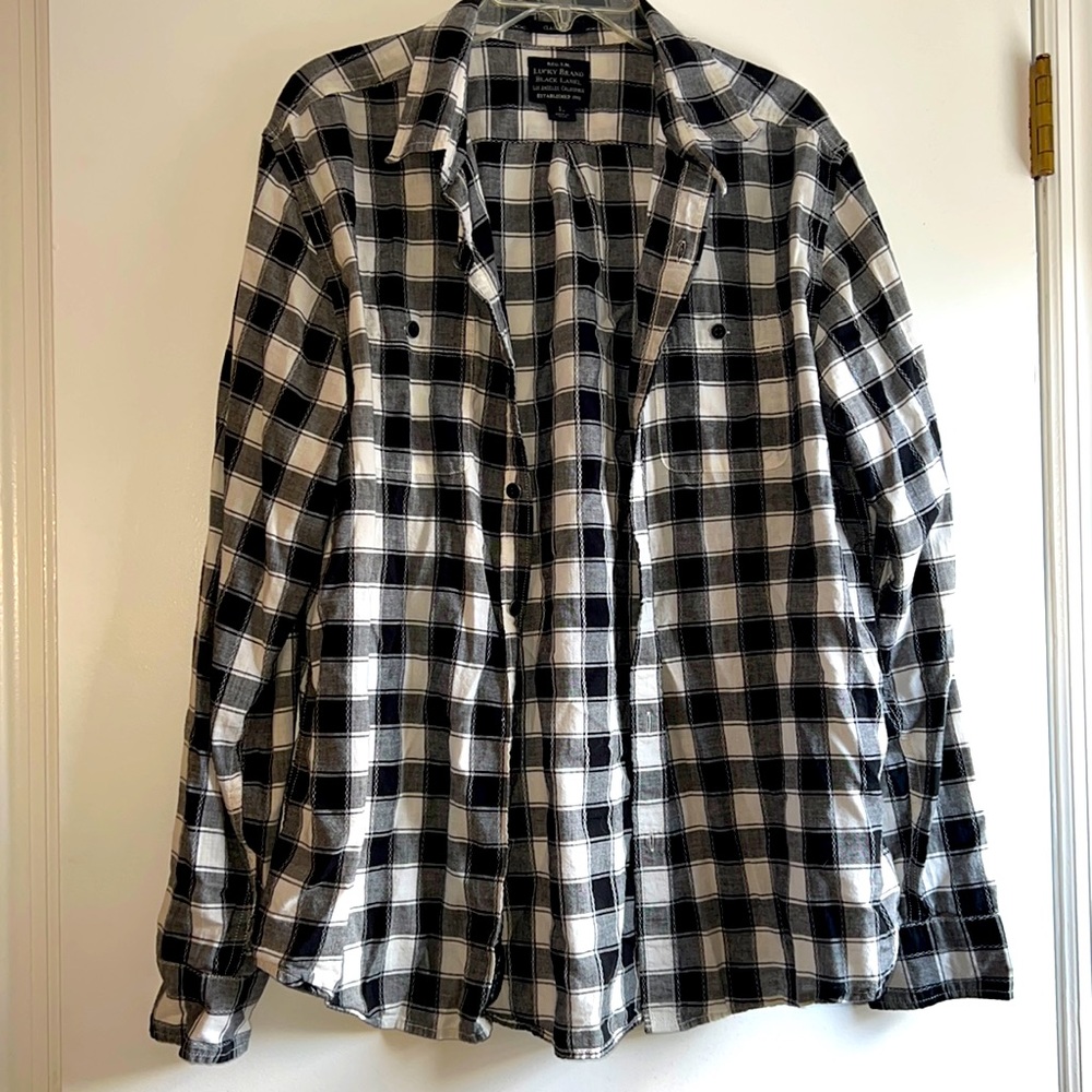 Lucky Brand black label button Down